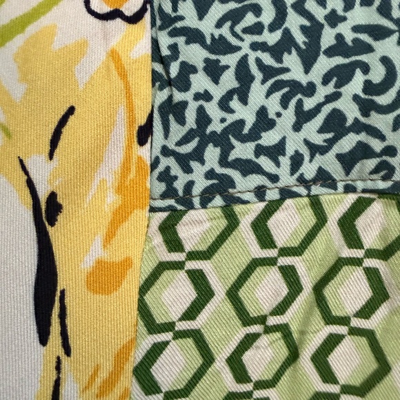 Anthropologie Maeve The Paz Mixed Print Button down Top Dogs - Picture 9 of 15